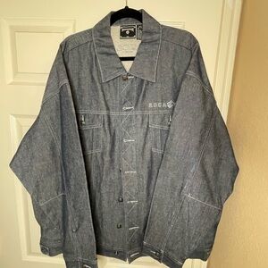 Mens Rocawear Denim Jacket. Size XX-Large, Super Clean, Vintage.‌‌‌‌‌‌‌‌‌‌